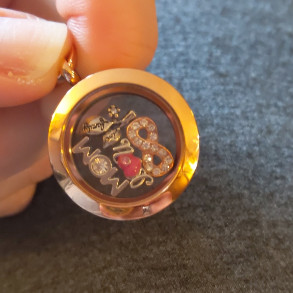Origami Owl Locket Necklace